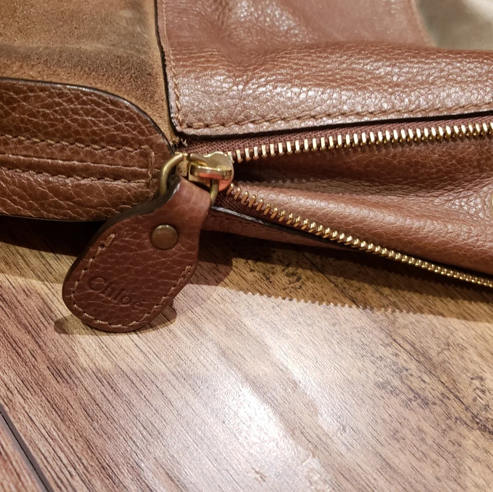 Chloé Brown Leather Shoulder Bag - Picture 12 of 12